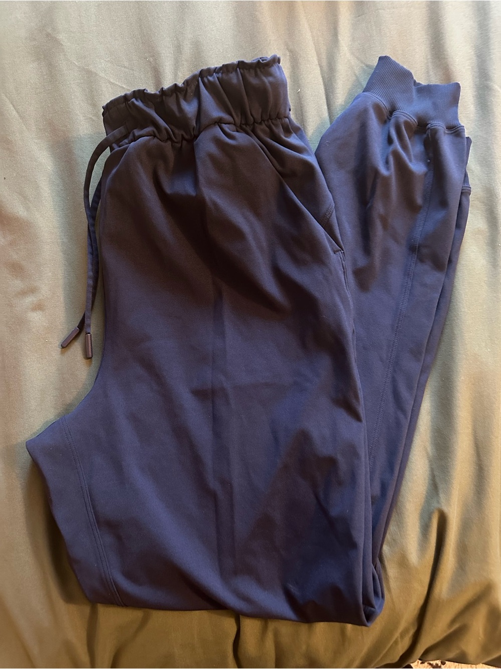 Lululemon Navy Drawstring Jogger Pants